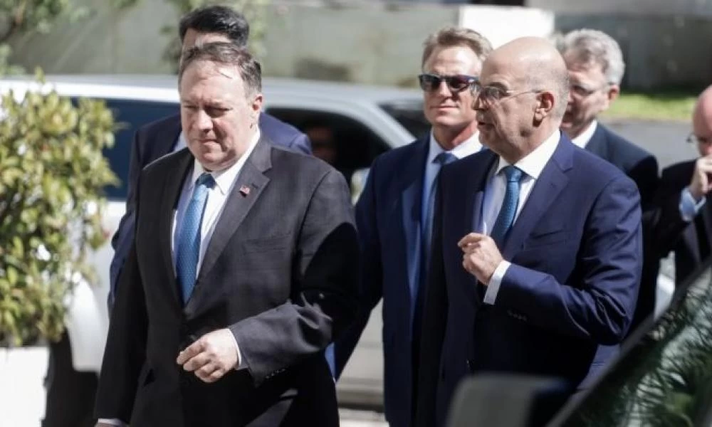 Τη Δευτέρα η συνάντηση Δένδια - Πομπέο στη Θεσσαλονίκη